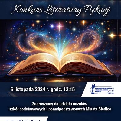 Konkurs Literatury Pięknej 06.11.2024 r.